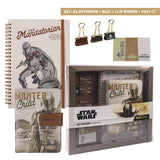 Star Wars The Mandalorian Stationery Set - A5 Notitieboek met Klembord en Sticky Notes