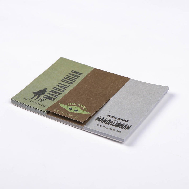 Star Wars The Mandalorian Stationery Set - A5 Notitieboek met Klembord en Sticky Notes