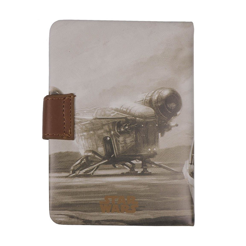 Star Wars The Mandalorian Stationery Set - A5 Notitieboek met Klembord en Sticky Notes