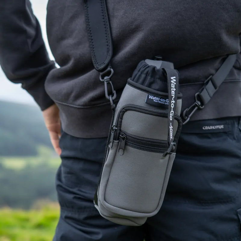 Water-to-Go Carrier Bag – Universele Draagtas voor Alle Water-to-Go Flessen