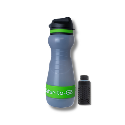 WatertoGo Waterfilter Drinkfles 55cl Active Groen Milieubewust Veilig Water Drinken