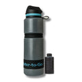WatertoGo Waterfilter Drinkfles 75cl Active Blauw Milieubewust Veilig Water Drinken