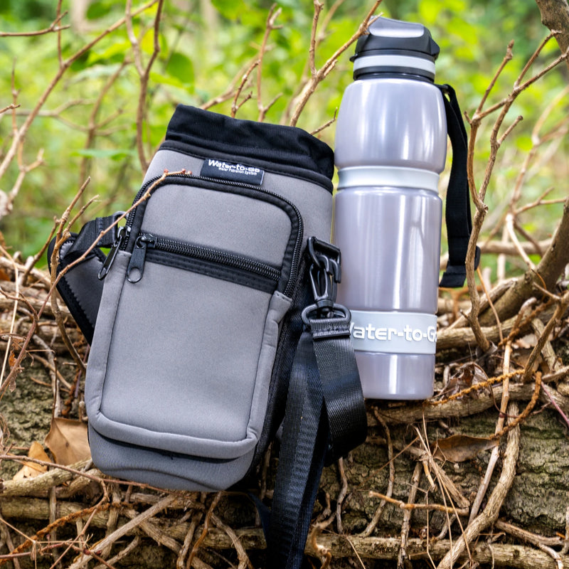 Water-to-Go Carrier Bag – Universele Draagtas voor Alle Water-to-Go Flessen