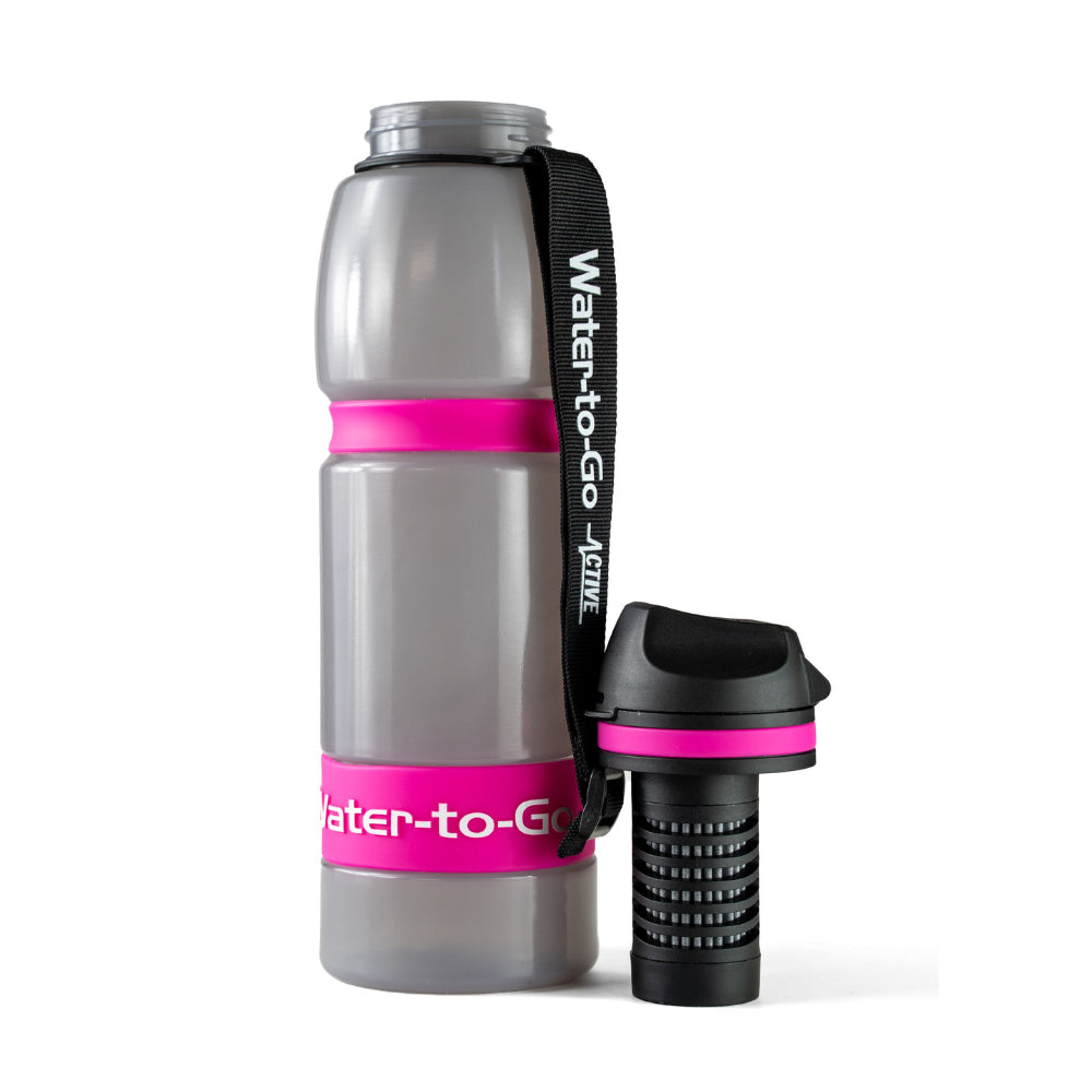 Water-to-Go Active Trinkflasche Rosa