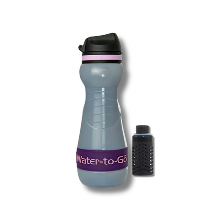 WatertoGo Waterfilter Drinkfles 55cl Active Roze Milieubewust Veilig Water Drinken