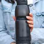 Water-to-Go Active Flasche 1L Schwarz