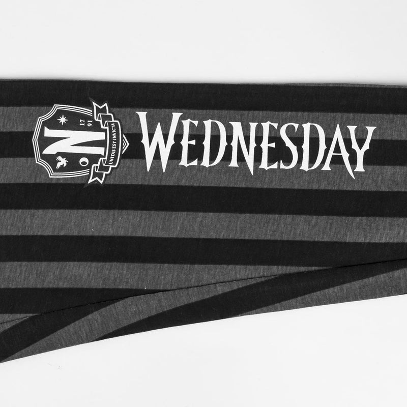 Wednesday Pyjama Meisjes 100% Katoen Zwart
