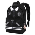 Wednesday Rugzak Meisjes Kinderen 2 vakken - Hoogte 44cm