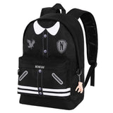 Wednesday Rugzak Meisjes Kinderen 2 vakken - Hoogte 44cm