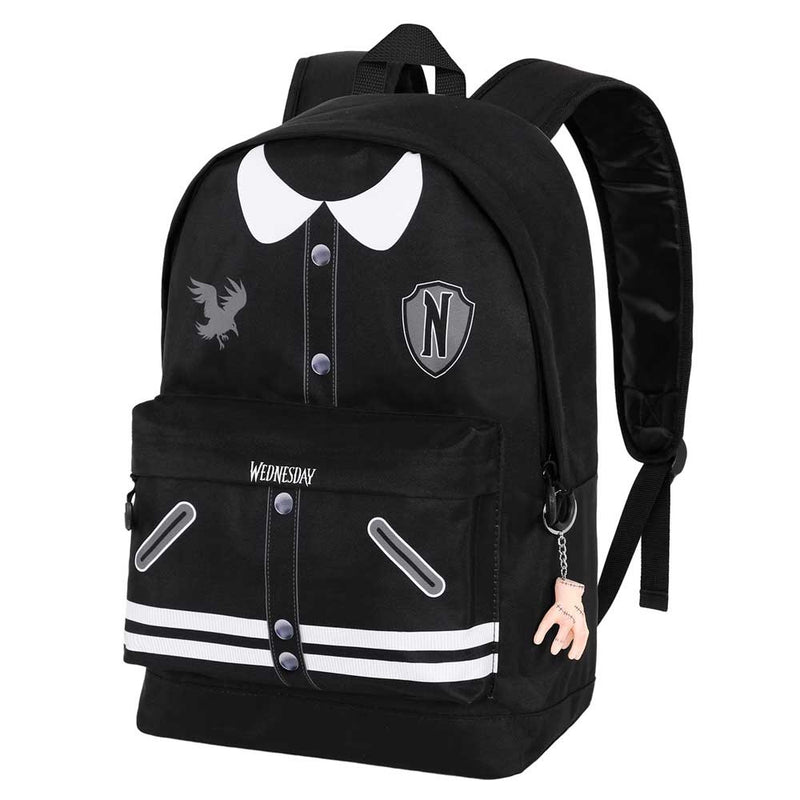 Wednesday Rugzak Meisjes Kinderen 2 vakken - Hoogte 44cm