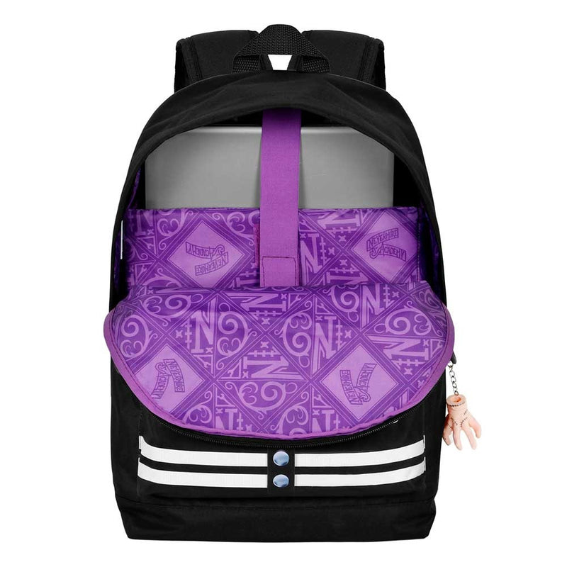 Wednesday Rugzak Meisjes Kinderen 2 vakken - Hoogte 44cm